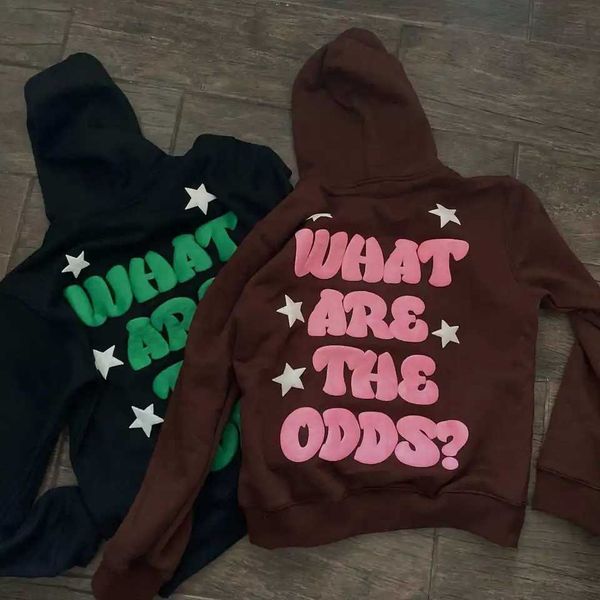 

custom men hooded sweatshirt heavy french terry cotton pullover 3d foam screen puff printing hoodie, Black