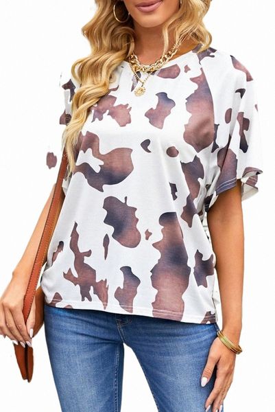 

brown animal cow print 2023 new 2023 new m4m3#, White