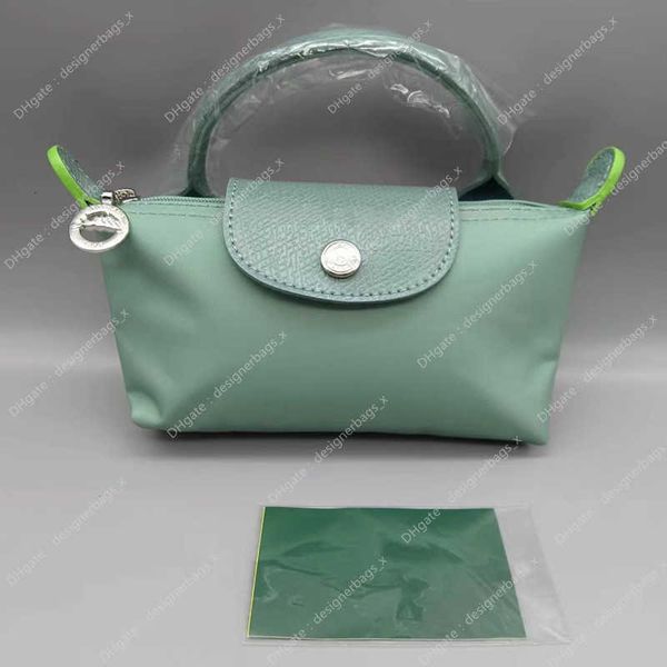 

women authentic luxury purse bag handheld versatile genuine leather waterproof 2023 new nylon bun crossbody mini dumpling makeup bags