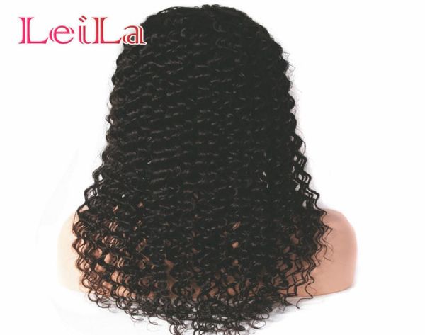 

lace front human hair wigs for black women remy brazilian deep lace front wig pre plucked with baby hair3659243, Black;brown