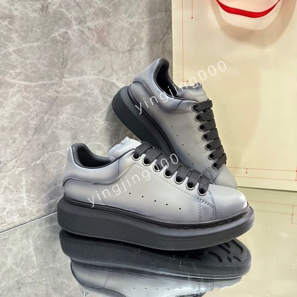 

new fashion platform womens men quality sneakers camouflage casual shoes checkered studded flats mesh trainers2023, Black
