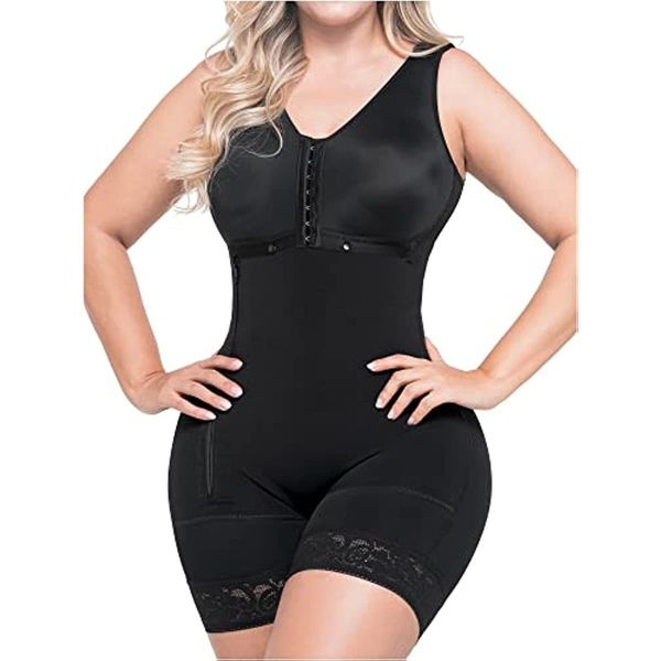 

women's shapers postpartum post surgery girdles for women fajas colombianas high compression waist trainer bbl shaper flat belly slimmi, Black;white
