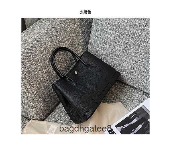 

women's totes bag garden party shopping bags 2023 fashion designer leather tote large capacity bucket one shoulder handbag waxg