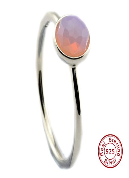 

2016 october droplet opalescent pink crystal 100 925 sterling silver bead fit pandora ring fashion jewelry diy charm brand4518945, Slivery;golden