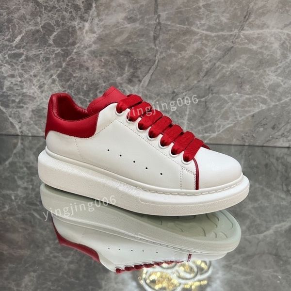 

2023brand designer platform mens quality casual shoes leather lace-up sneaker lady flat running trainers letters gym sneaker, Black