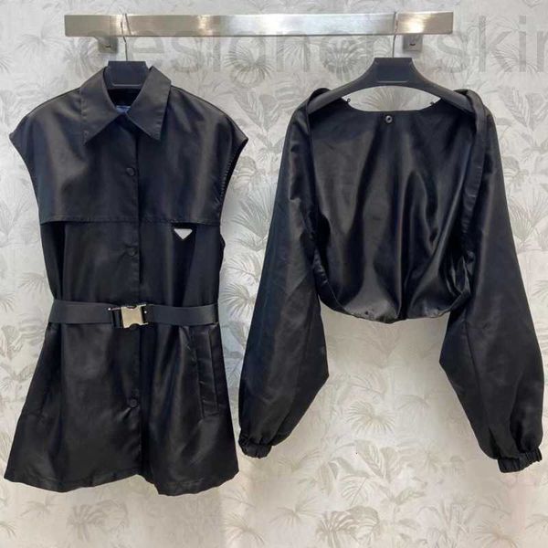 

women's trench coats designer fashion womens trench coat elt long jacket detachae cardigan coats designer jackets women nylon waterproo, Tan;black