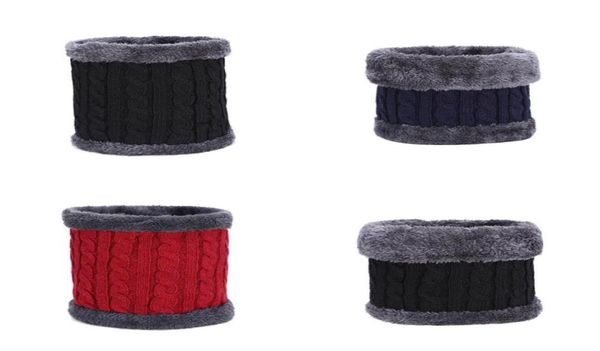 

winter warm knitting ring neckerchief children039s outdoor scarf thickened casual sports cyclings ski neck gaiter muffle5859511, Red;brown