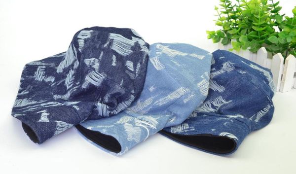 

fashionmen womens denim bucket hat male style casual cowboy fishing cap fashable spring mer cool jeans panama sun hats7076195, Blue;gray