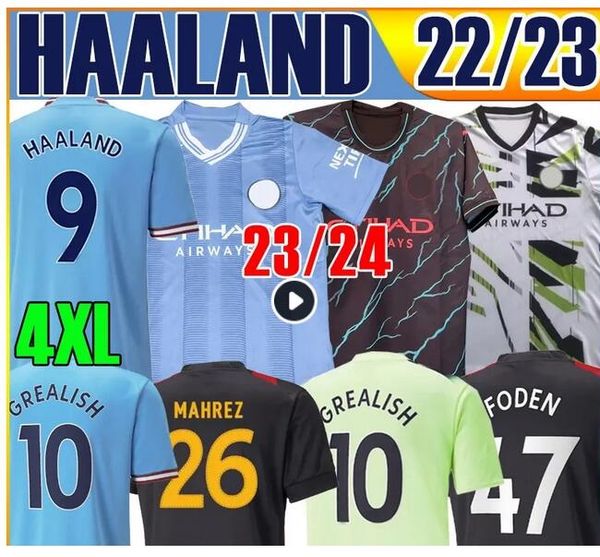 

23/24 soccer jerseys thai quality customied shirts grealish 7 9 haaland bernardo 20 grealish 10 j.alvarez yakuda store dropshipping accepted, Black;yellow
