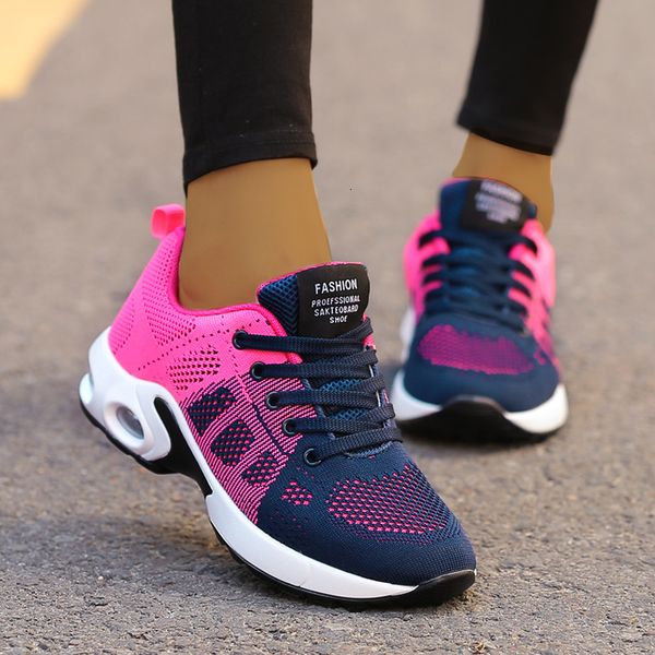 

dress shoes 2023 sneaker comfortable ladies flat women's footwear platform trainers woman mujer 23519, Black