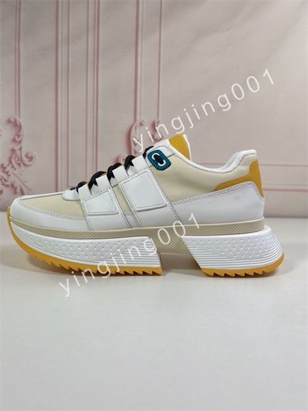 

new ceiling retro plate-forme designer shoes for men women leather black white flat platform sneaker fashion ladies youth