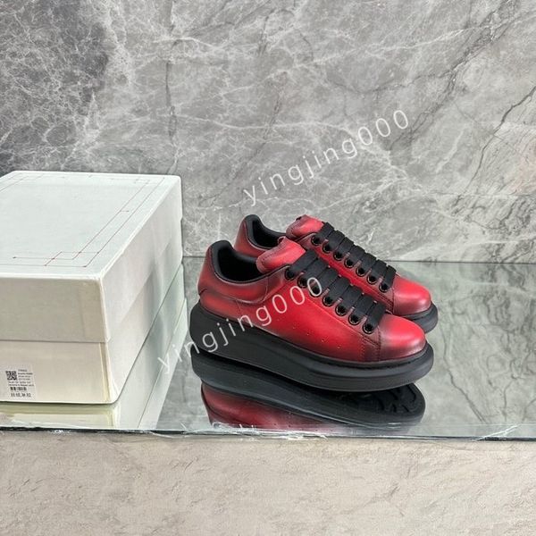 

fashion platform women men quality sneakers camouflage casual shoes checkered studded flats mesh trainers, Black