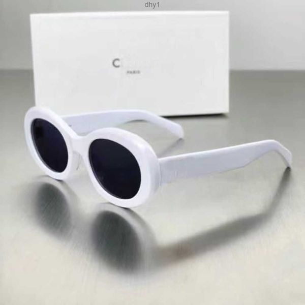

retro cat's eye sunglasses for women ce's arc de triomphe oval french high street 7kk1m, White;black