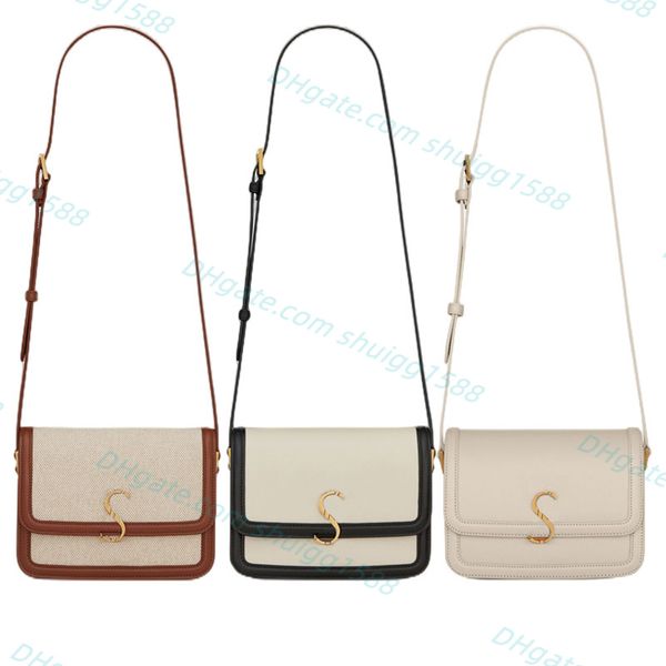 

women solferino canvas leather shoulder backpack wallets totes cross body bags true leather purses fashion shoulder bags luxurys designers h