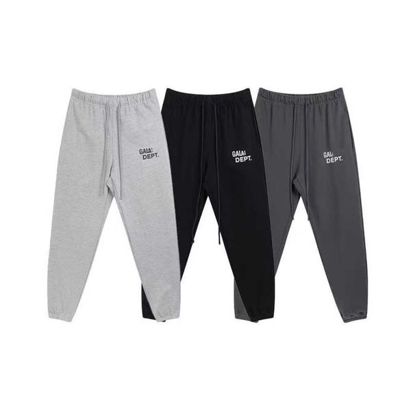 

mens pants sweatpant dept letter casual print long pant trouser drawstring slacks loose leg asian, Black