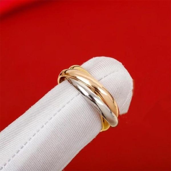 

solitaire ring sterling silver s925 three rings different color rings couple rings 2211031402865, Golden;silver