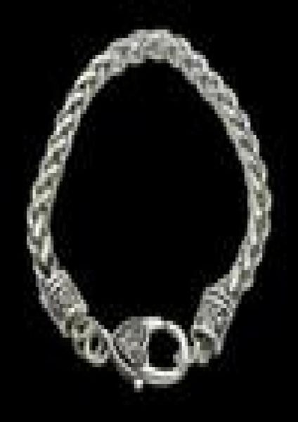 

fashion 20cm vintage statement rope girls charm bracelets ed chain bracelets with large heart lobster clasp 10pcslot fb068 b8211593, Golden;silver