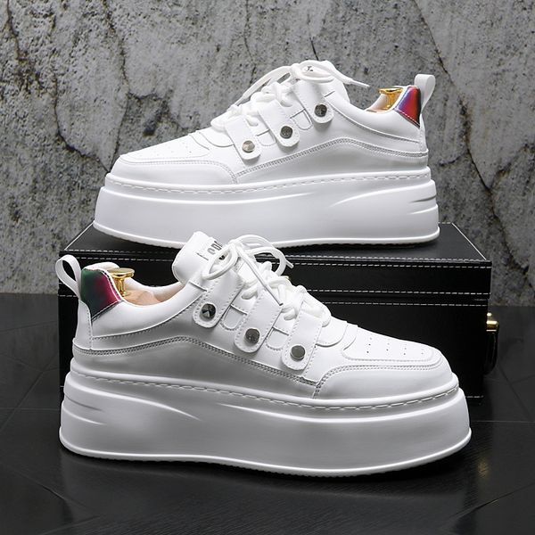 

mens casual shoes footwear male sneakers men comfortable autumn winter sport shoes white shoes size 43, Black