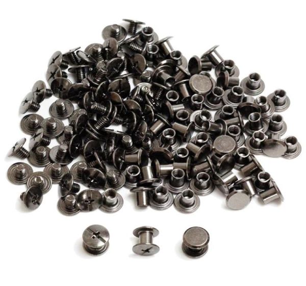 

100pcs chicago screw set tek lok screw 5x6mm for diy kydex sheath tactical accessories9978517