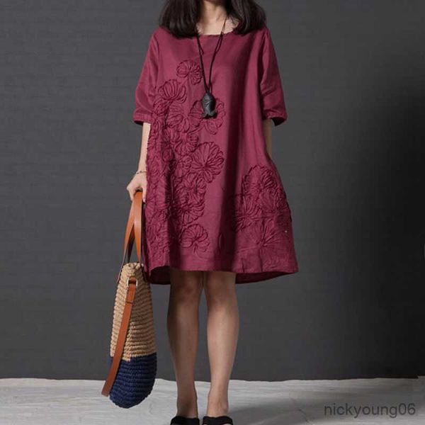 

new summer maternity dress woman casual a-line large size dresses pregnant woman dress r230519, White