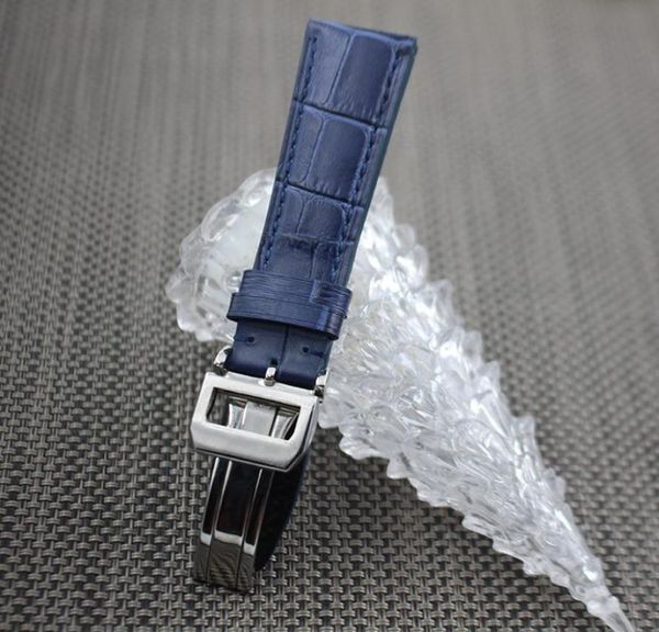 

new watch bracelet belt black watchbands genuine leather strap watch band 20mm 22mm accessories wristband for iwc2548151, Black;brown
