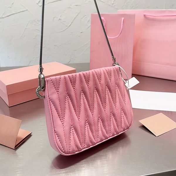 

pleated chain bag designer women hobo bags rhinestone hobos handbags corssbody bag diamonds shoulder bags lightweight purse buckle leather g