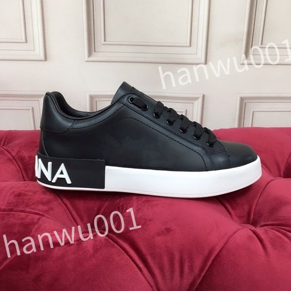 

quality casual shoes women's white outdoor running shoes printed calf leather mens casual shoes sneakers, Black