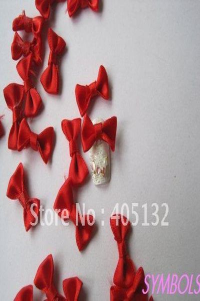 

wholecb14 200pcslot red fabric ribbon bow nail art decoration nail art fabric bow3290292, Silver;gold