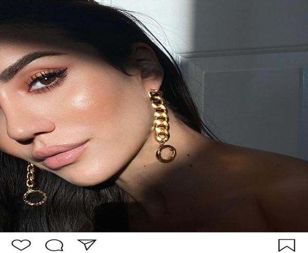 

fashion hoop dangle gold earrings for women party wedding lovers gift jewelry engagement with box9990147, Silver