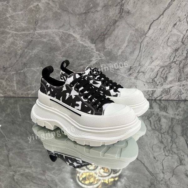 

new fashion designer platform women casual shoes leather lace-up sneaker lady flat running trainers letters gym sneaker, Black