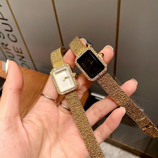 

watch quartz womens watches 34mm silver wristband waterproof all stainless steel wristband fashion designer wristwatch chan5, Slivery;brown