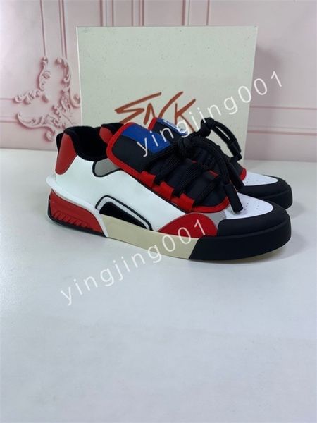 

luxury ceiling retro plate-forme designer shoes for men's women leather black white flat platform sneaker fashion ladies youth