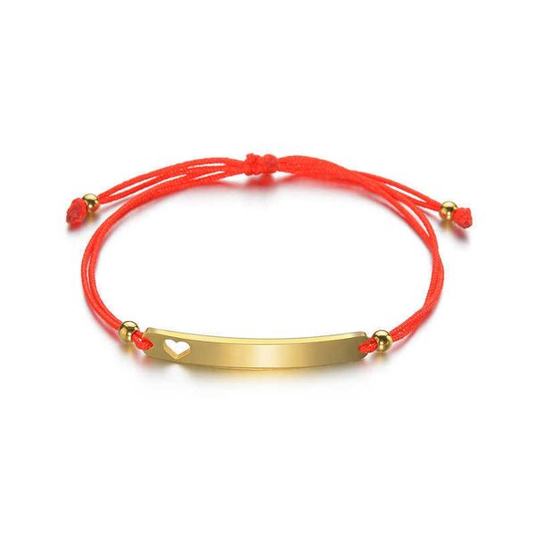 

new dly engraved hollow love curved bracelet student girlfriends woven rope bracelet, Golden;silver