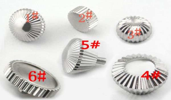 

1pcs silvery stainless steel watch crown for seagull st36 eta 64976498 movement p2175816219