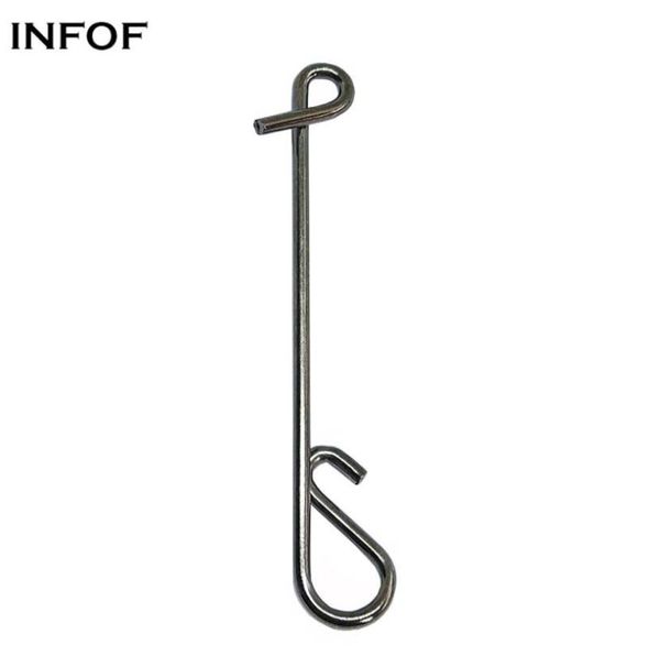 

infof brand 500pcslot f6015 fishing swivels snap braid knotless connectors fast winding snap fishing line wire connector fishing 8795185