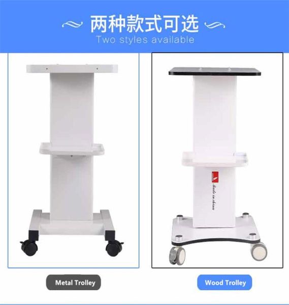 

beauty machine trolley stand cart aluminum alloy holder trolley rolling assembled stand for beauty salon spa7932787