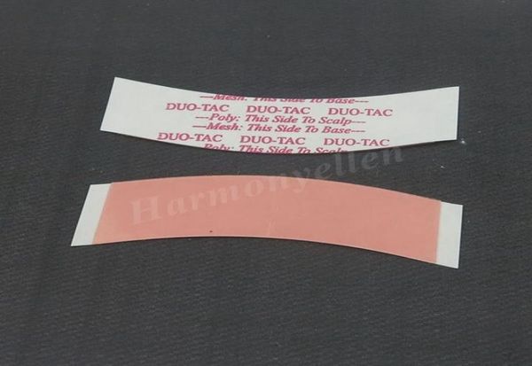 

36pcs hold 24 weeks walker red liner duo tac a contour double sided super hair tape for lace wigs toupee3941432, Black;brown