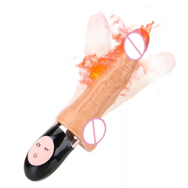 

socks female masturbator 12 modes swing heating realistic dildos super soft silicone vagina anal vibrator toys for wom, Black;white