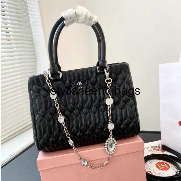 

stylisheendibags totes miu brand tote bag women chain diamond shoulder crossbody bags designer bag large capacity handbag fashion shoppingba