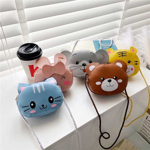 

new children's cartoon messenger bag toddler boy girl princess cute animal bag tidal girl baby cross body bag saf e89s