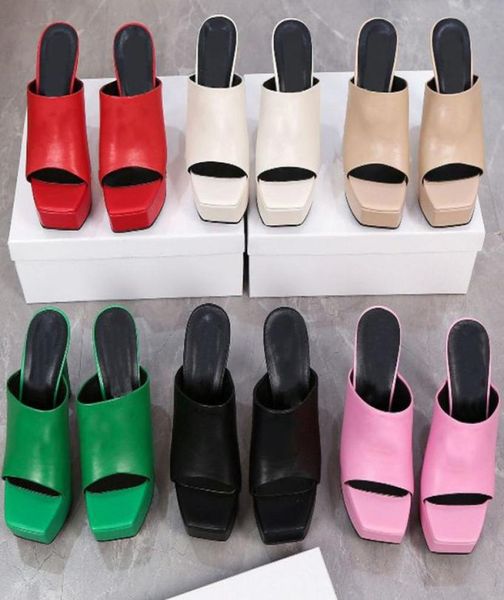 

women high heels sandals shoes real leather 45cm platform bottom party wedding buckle heel dress shoe 135 cm size 35429357393, Black