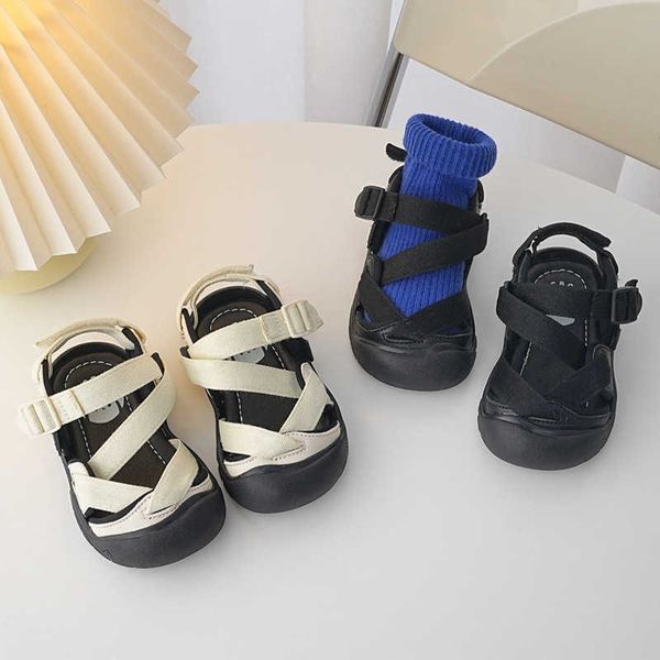 

sandals children's walking shoes spring and summer new boys and girls outdoor sports barefoot sandals aa230518, Black;red