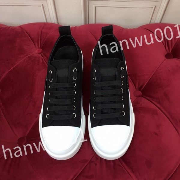 

2023 quality casual shoes women's white outdoor running shoes printed calf leather men casual shoes sneakers, Black