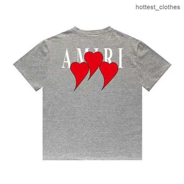 

mens tshirts am brand tshirt love printing classic paint casual loose and womens cotton 2 sn2i, White;black
