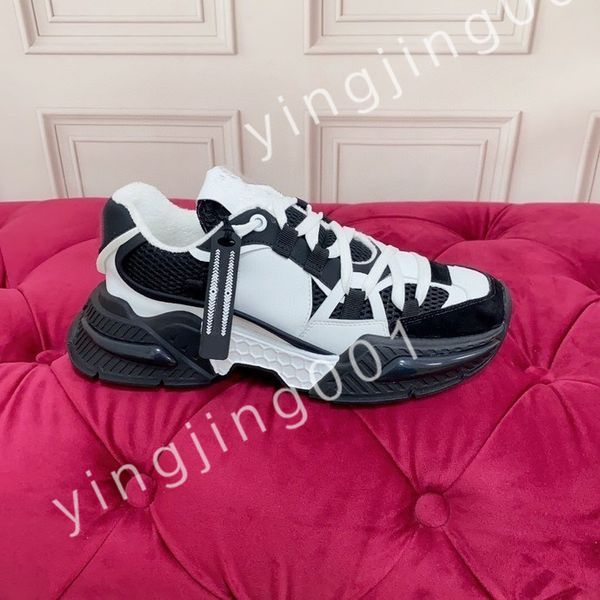 

2023 casual shoes trainers women flats platform sneakers designer logo white black leather womens lace up mens size 35-45