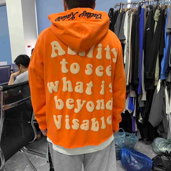 

wholesale manufacturer crop cut edge blanks hoodies custom puff print oversized no raw hem cropped hoodie men, Black
