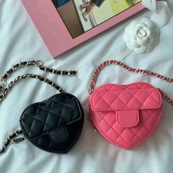 

luxury half moon tote sheart bags chain bag cross body shoulder bag designer womans mens genuine leather calfskin quilted shoulder bags mini