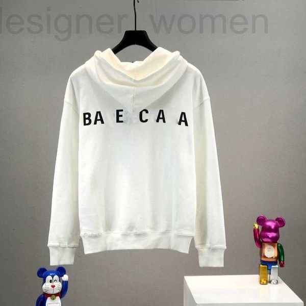 

men's hoodies & sweatshirts designer mens fashion classic high-quality women printed casual loose hooded fleece sweater clothing high s, Black