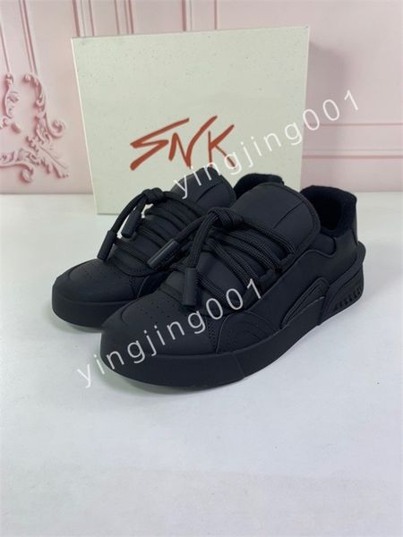 

new luxurys ceiling retro plate-forme designer shoes for men's women leather black white flat platform sneaker fashion ladies youth