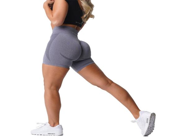 

yoga outfits nvgtn seamless shorts for women push up booty workout fitness sports short gym clothing 2210272946585, White;red